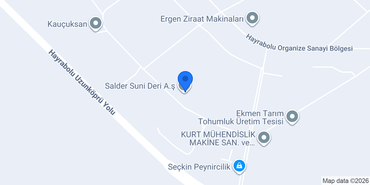 Salder Suni Deri A.ş konumu
