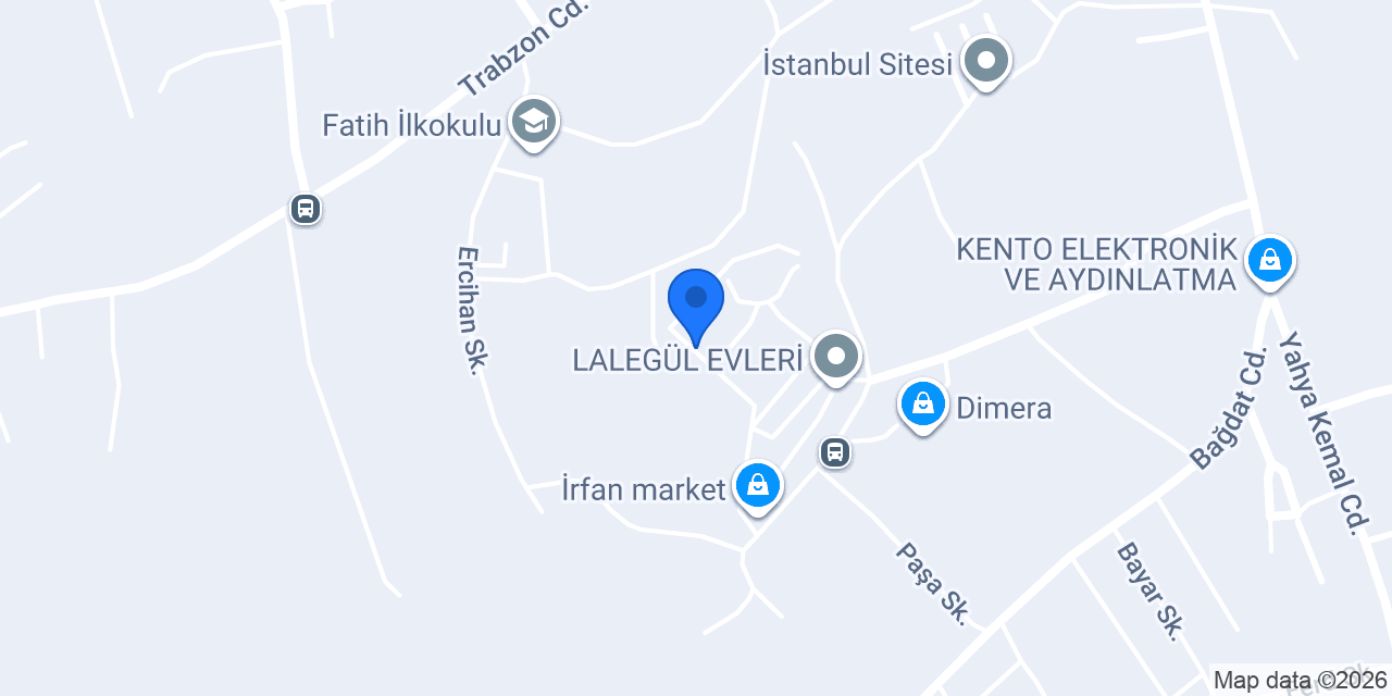 Evada Kırtasiye konumu