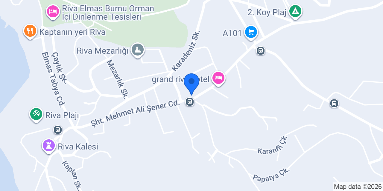 Riva Eren Emlak konumu