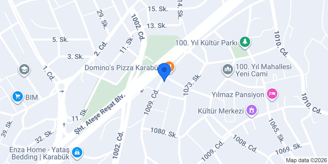 YILDIZ AUTO GALLERY konumu