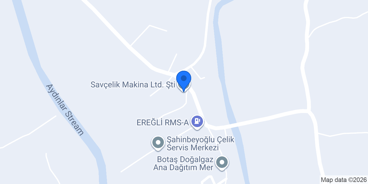 Savçelik Makina Ltd. Şti. konumu