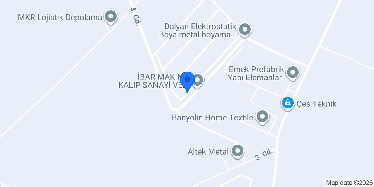 Alkan Makina konumu