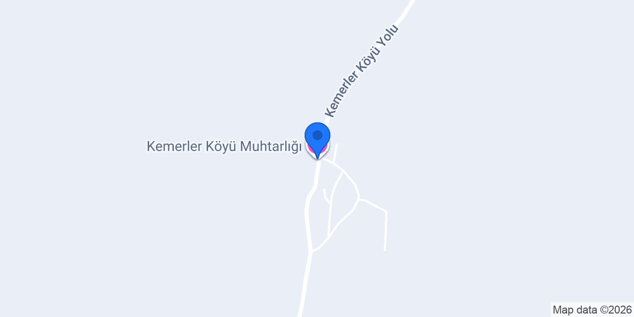 Kemerler Köyü Muhtarlığı konumu
