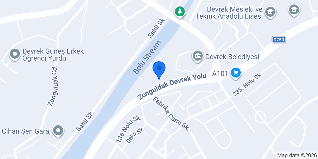 Devrek Ticaret ve Sanayi Odası konumu