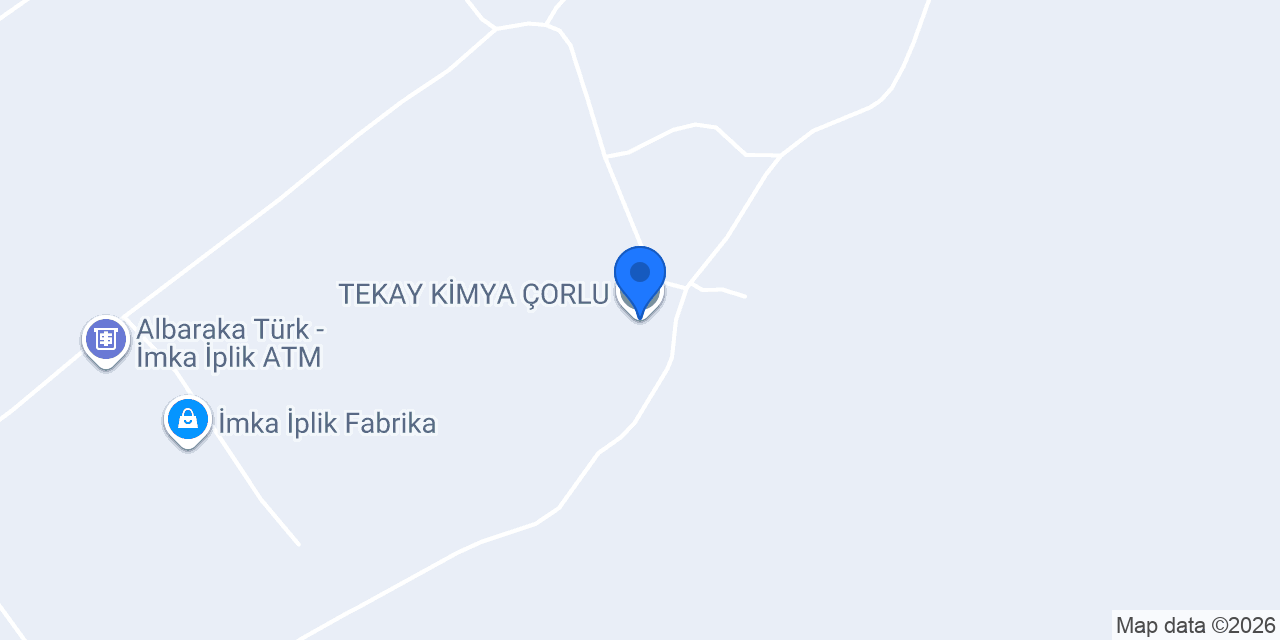 TEKAY KİMYA ÇORLU konumu