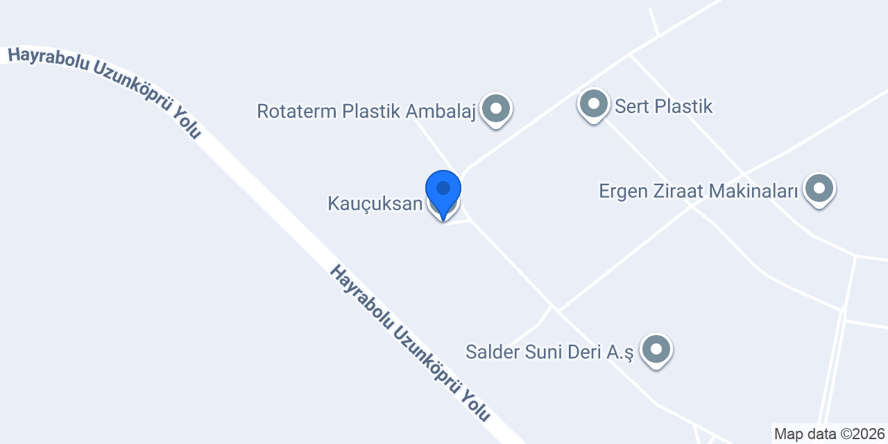Kauçuksan konumu