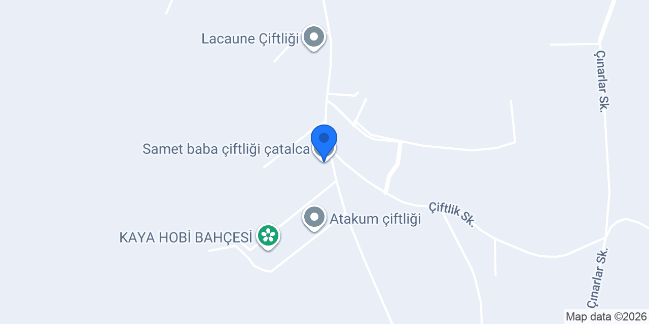 Samet baba çiftliği çatalca konumu