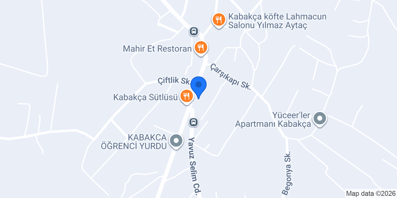 Kabakça eczanesi konumu