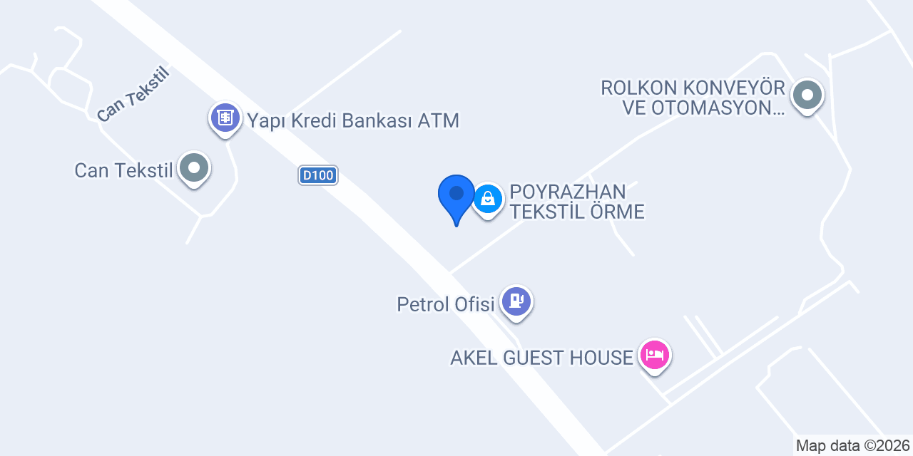 proMAS Tekstil konumu