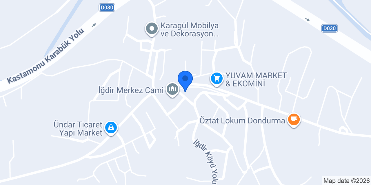 Evrenpark çay bahçesi konumu