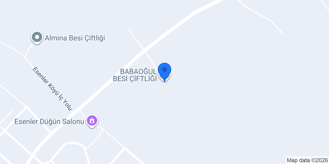 BABAOĞUL BESİ ÇİFTLİĞİ konumu