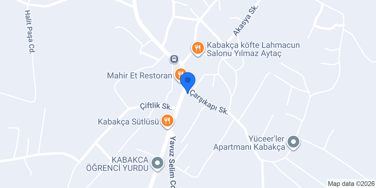 MahirEt Restoran & Kasap Çatalça konumu