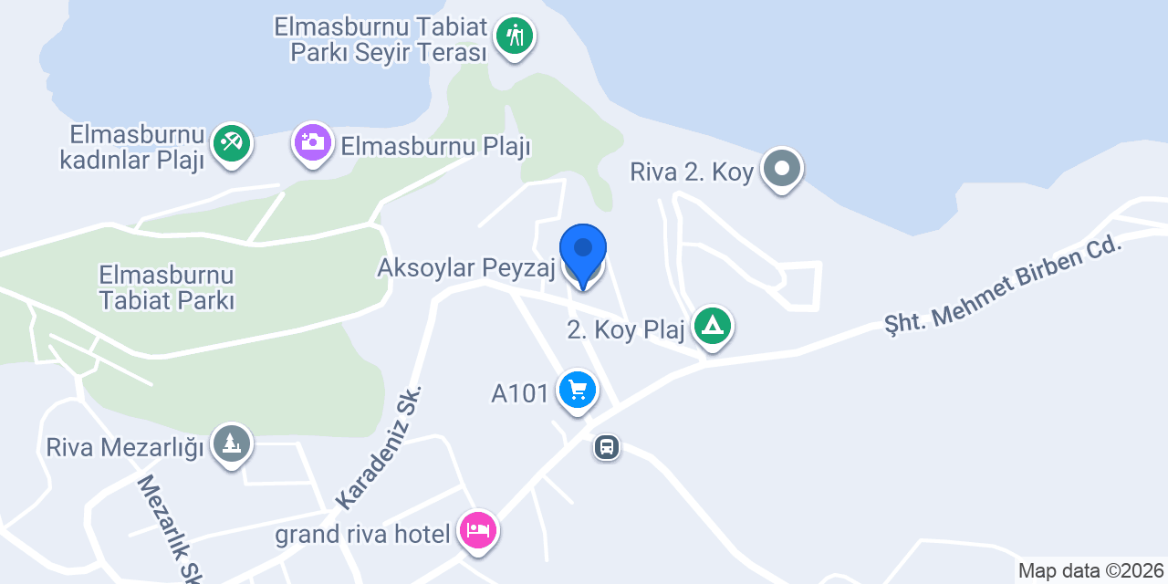 Aksoylar Peyzaj konumu