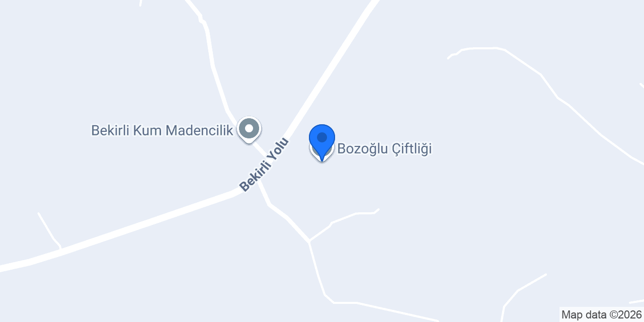 Bozoğlu Çiftliği konumu