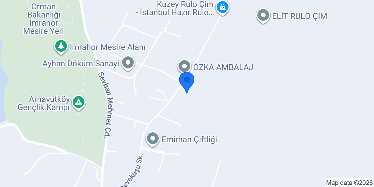 Güney Rulo Çim konumu