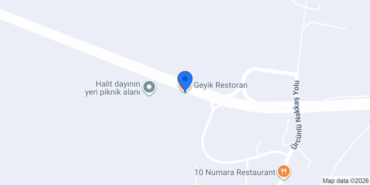 Geyik Restoran konumu