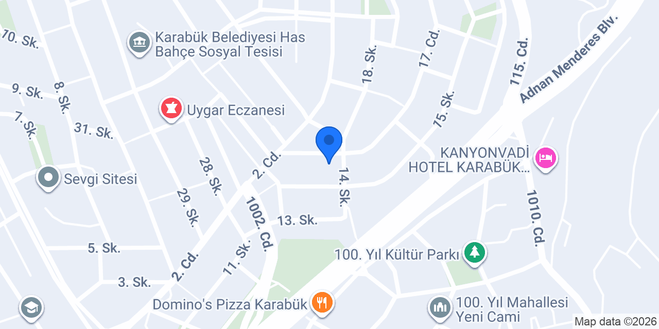Şerife Bacı Anaokulu konumu