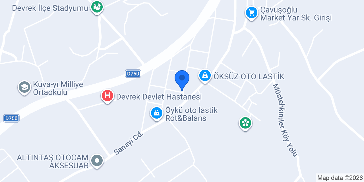 Devpart Yedek Parça Madeni Yağ ve Akü & SERVİS konumu