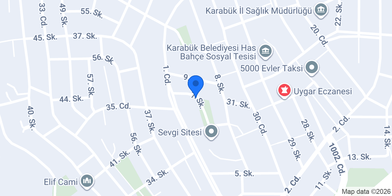 Adresss Pansiyon konumu