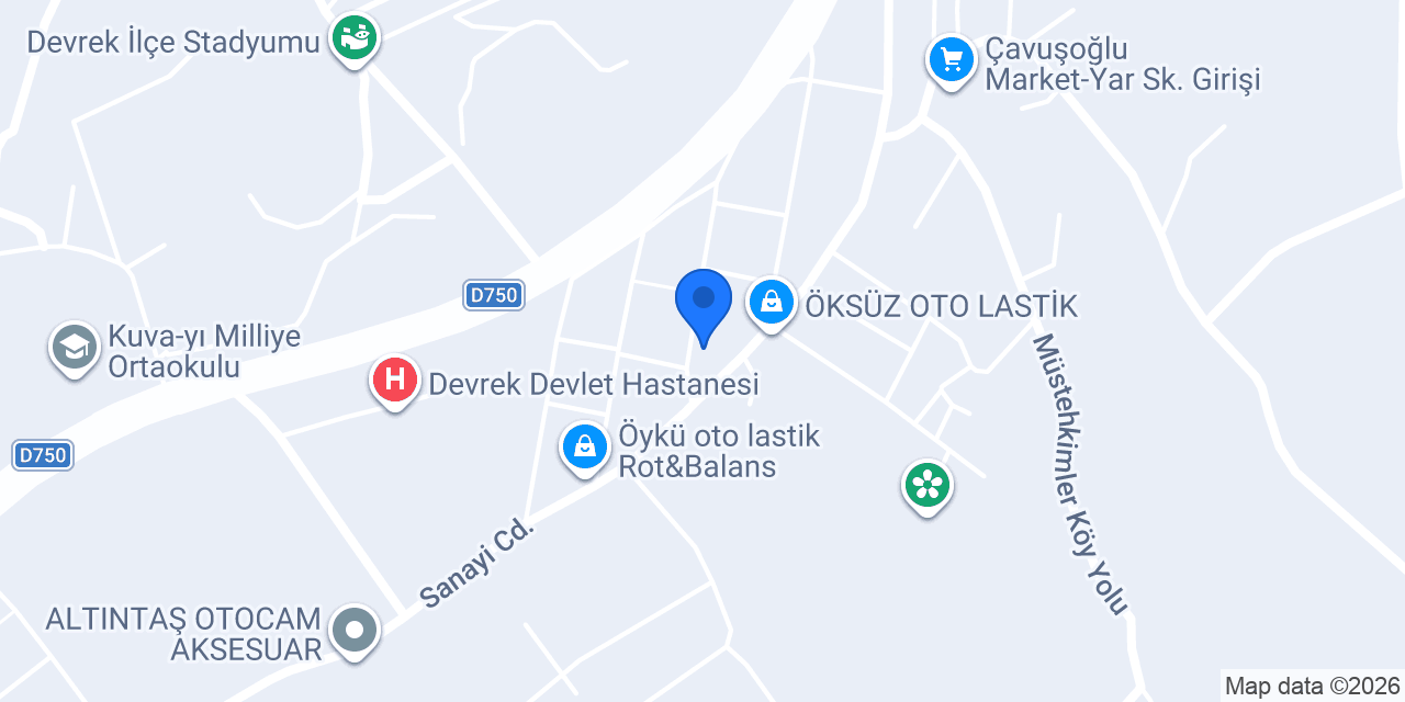 Ocakcıoğlu Oto Yedek Parça konumu