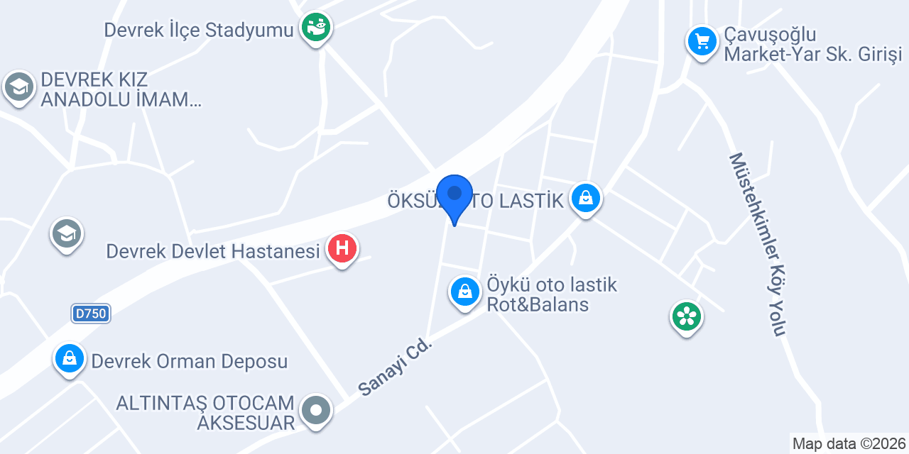 Oto Kışlalı konumu