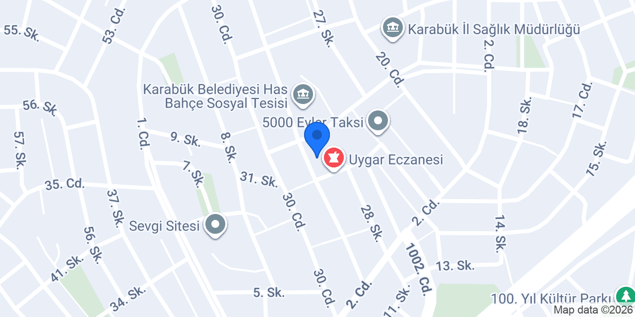 Sağlık Eczanesi konumu