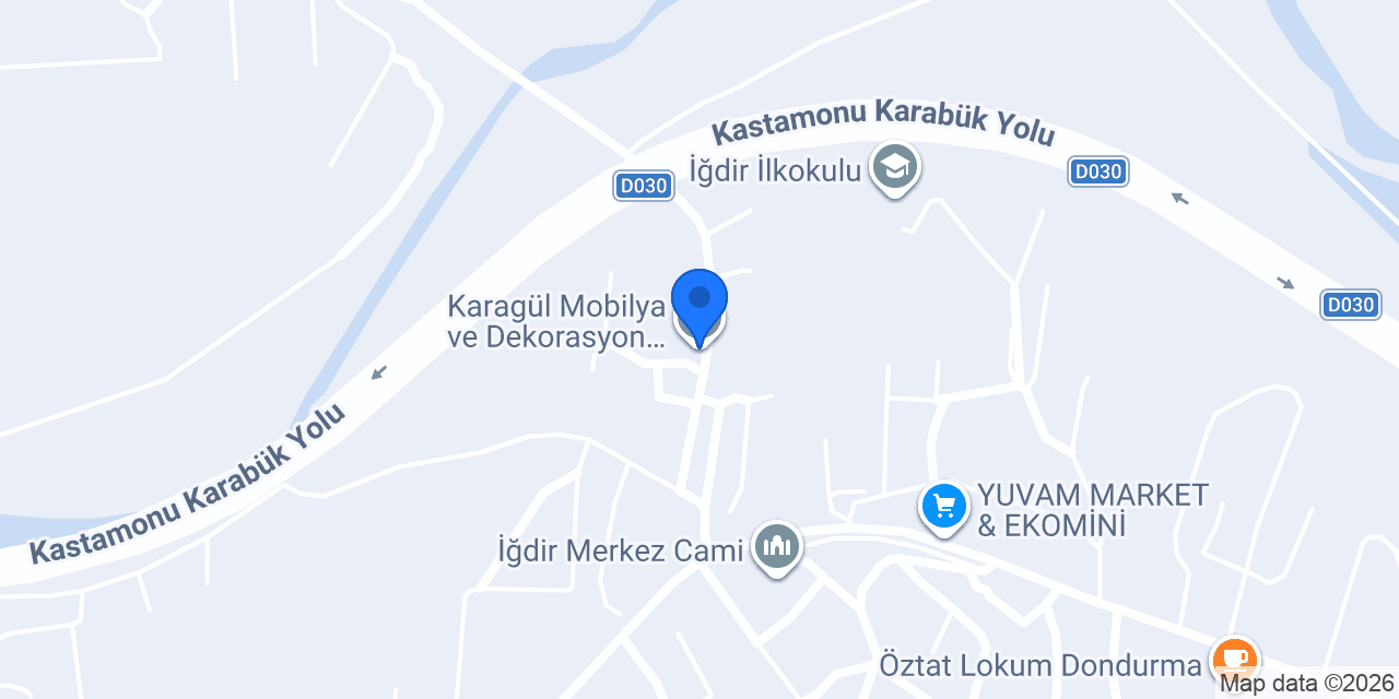 Karagül Mobilya ve Dekorasyon - Cemal Karagül konumu
