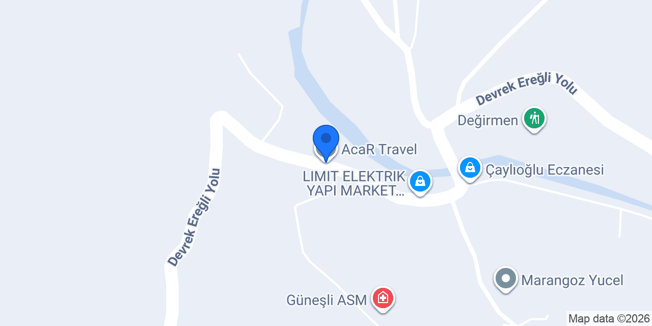 AcaR Travel. konumu