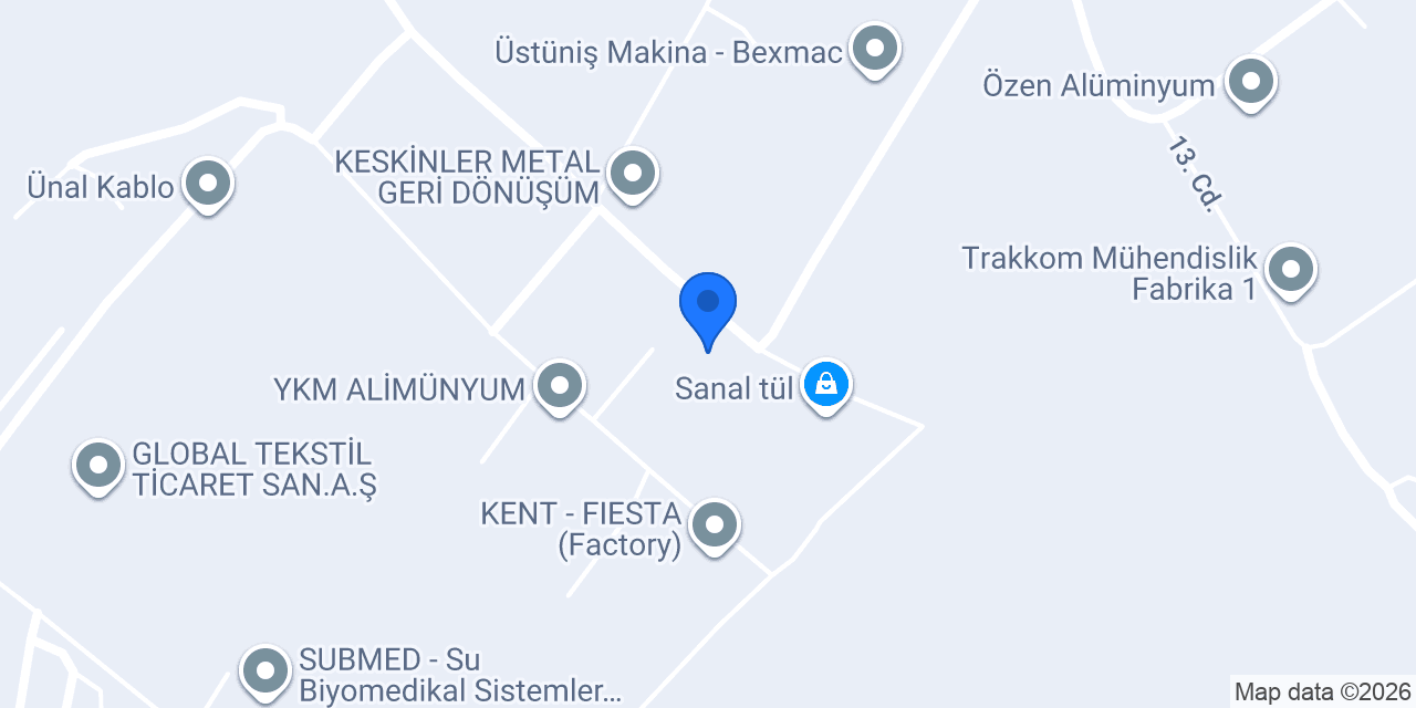 Artstone Panel Sistemleri Fabrika konumu