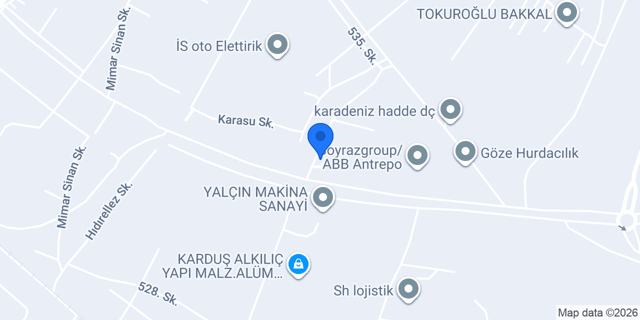 Kanca Vinç konumu