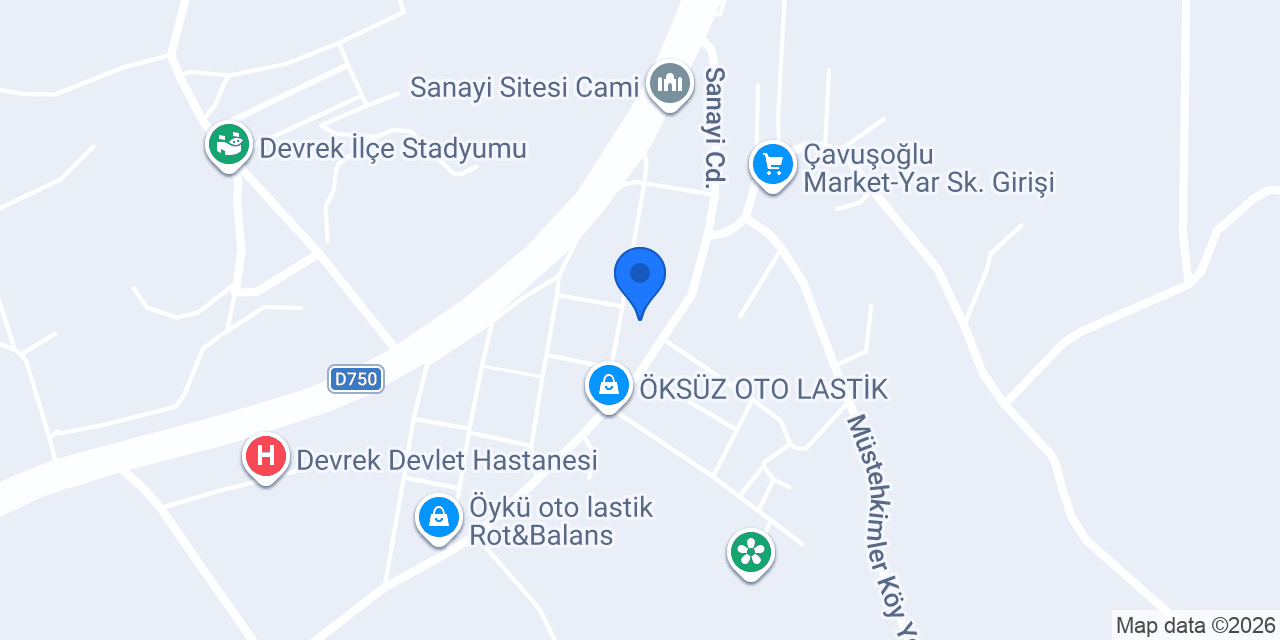 Gazioğlu Oto Bakım konumu