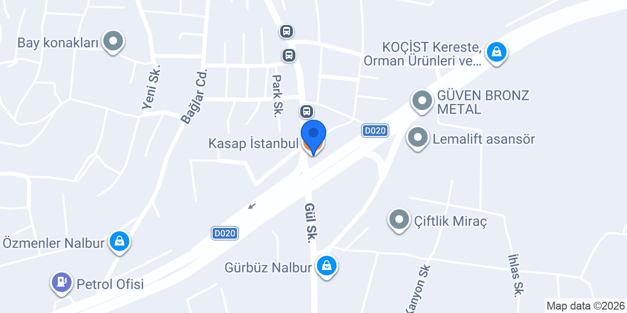 Kasap İstanbul konumu