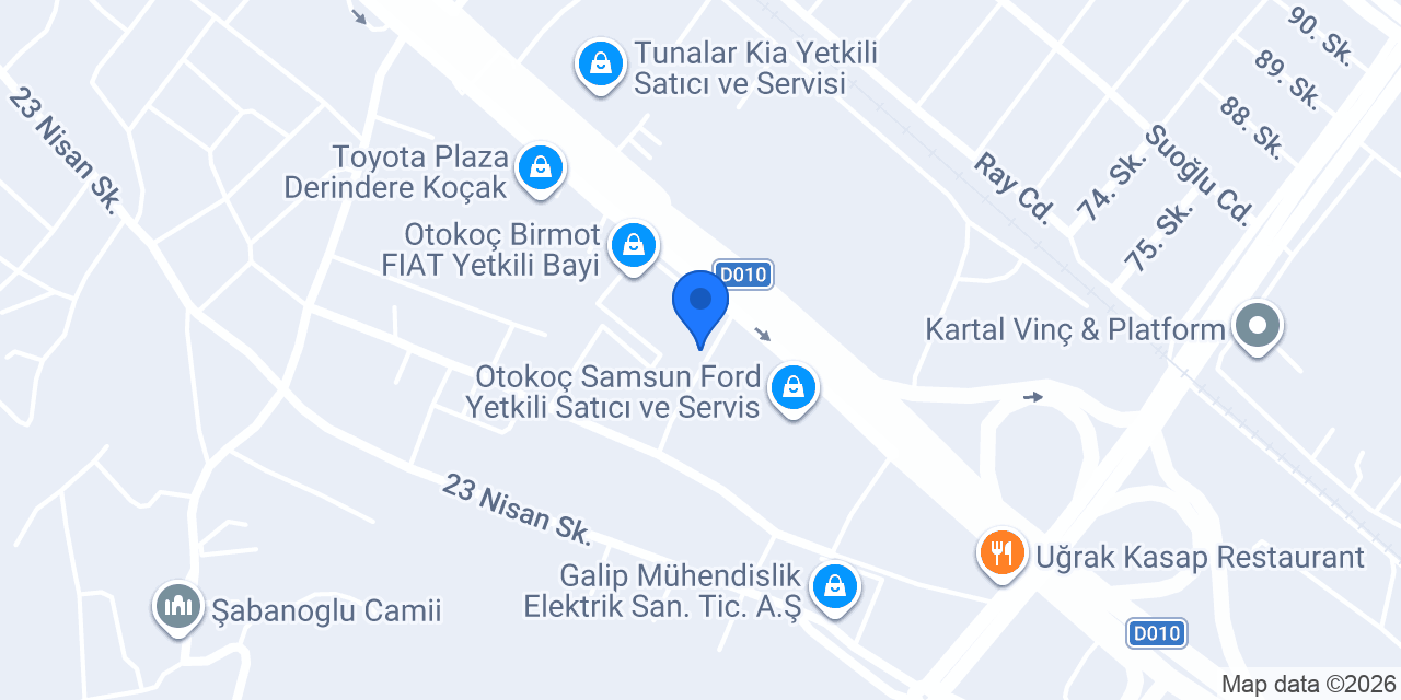 Tekkeköy Turbo konumu