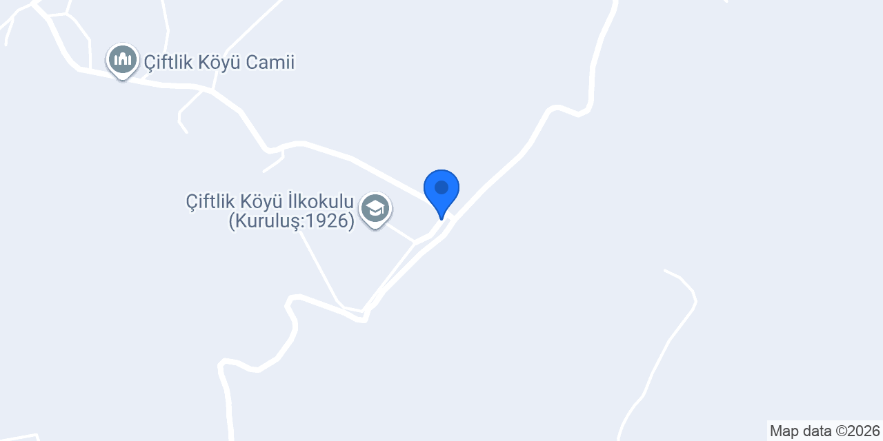 Çiftlik Köyü / Köy Binası konumu