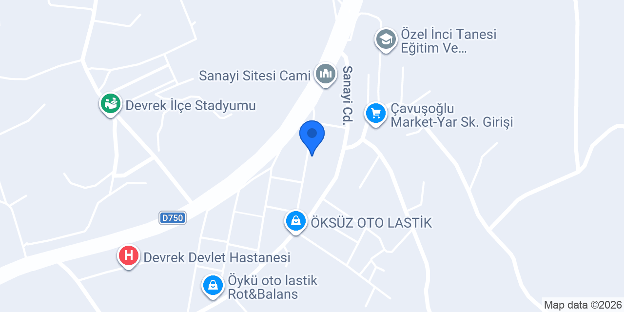 Oto Bostancı konumu