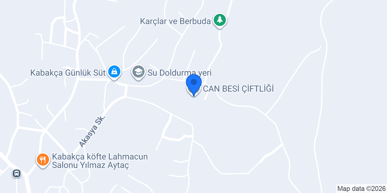 CAN BESİ ÇİFTLİĞİ konumu