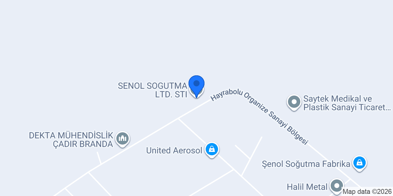 SENOL SOGUTMA LTD. STI. konumu