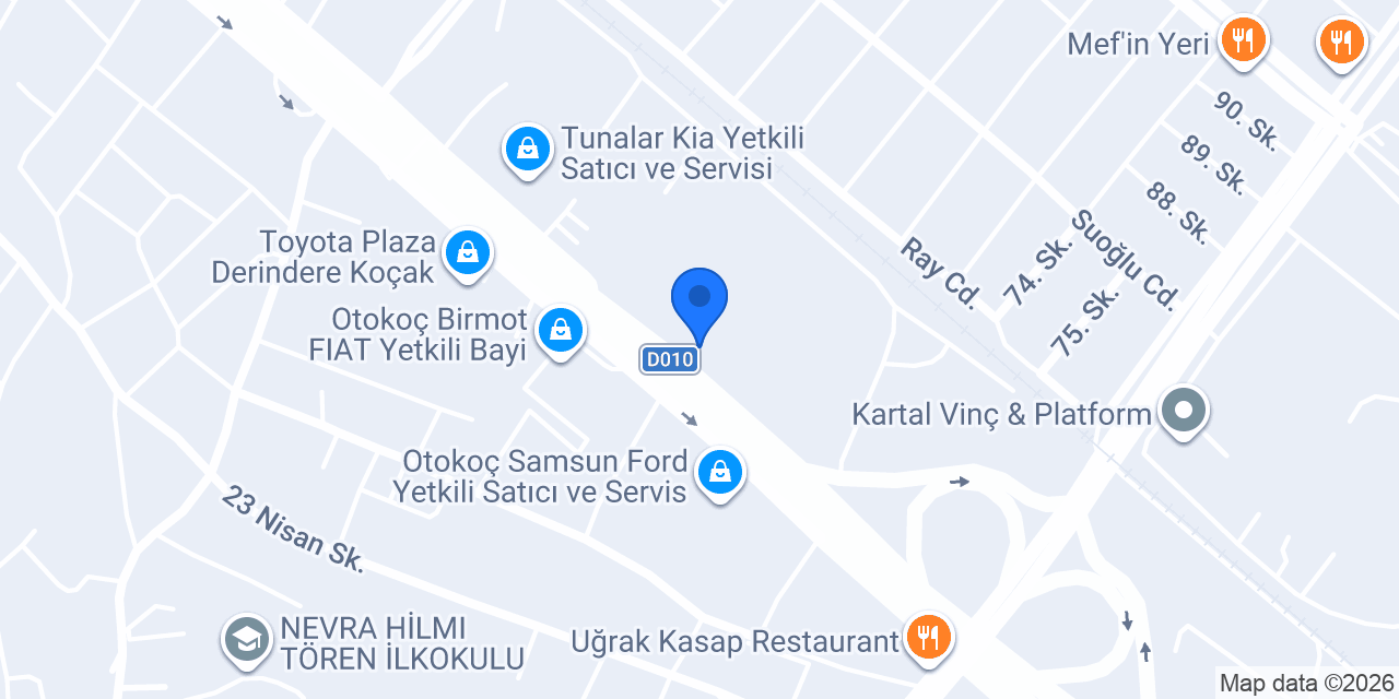 Gündoğdu Mobilya Kirazlık konumu