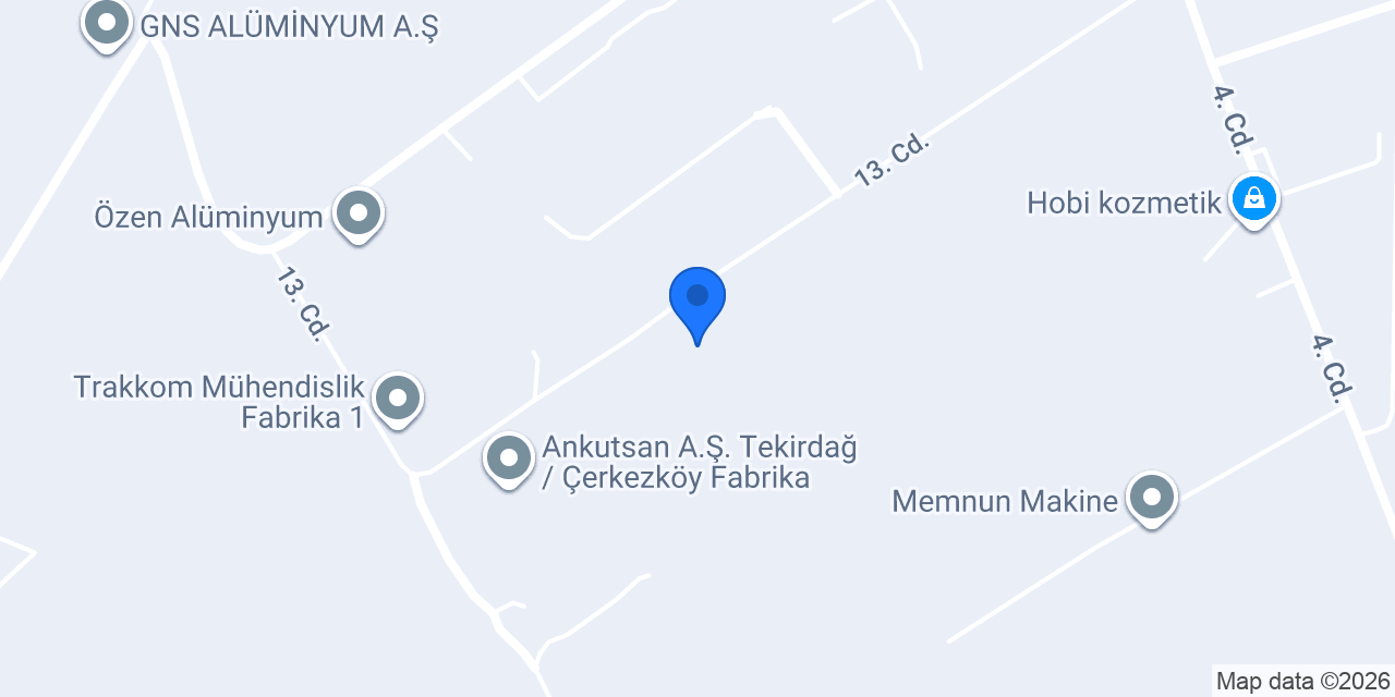Beta Proses Özel Kimyasallar konumu