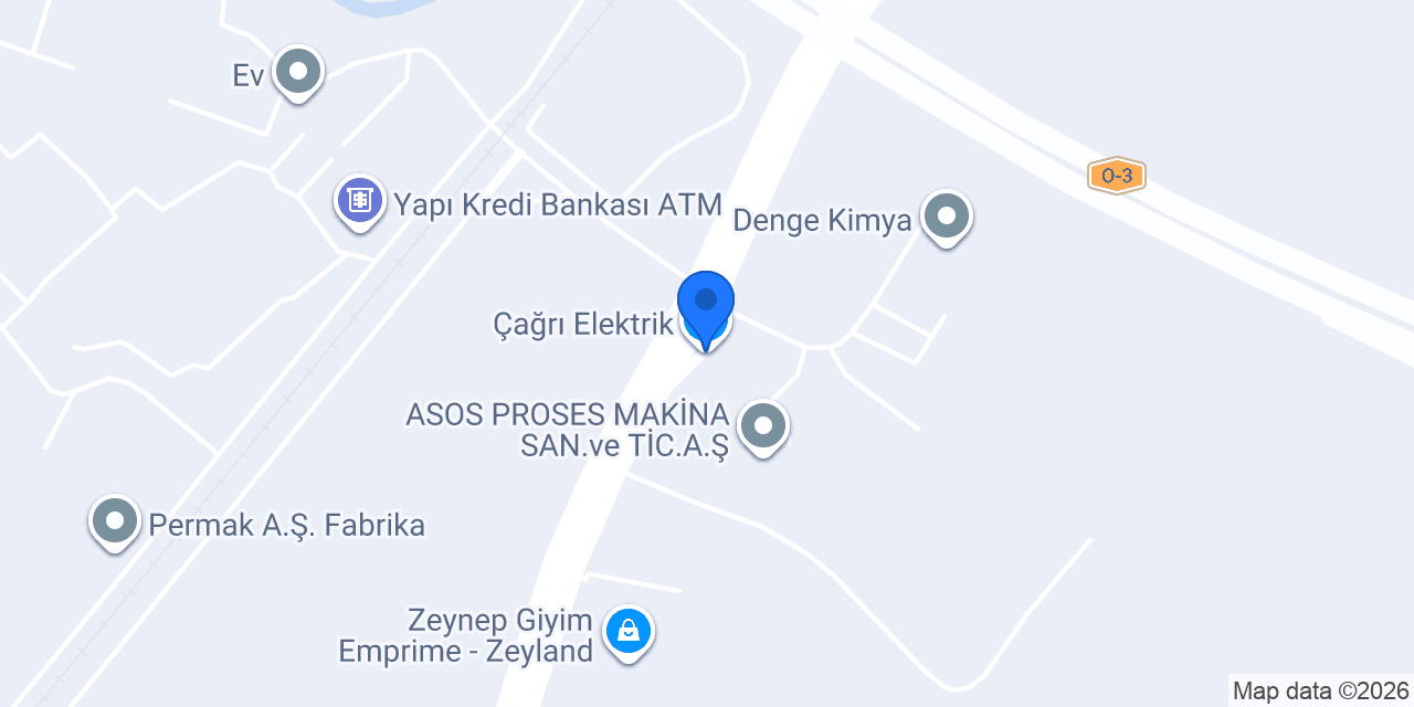 Çağrı Elektrik konumu