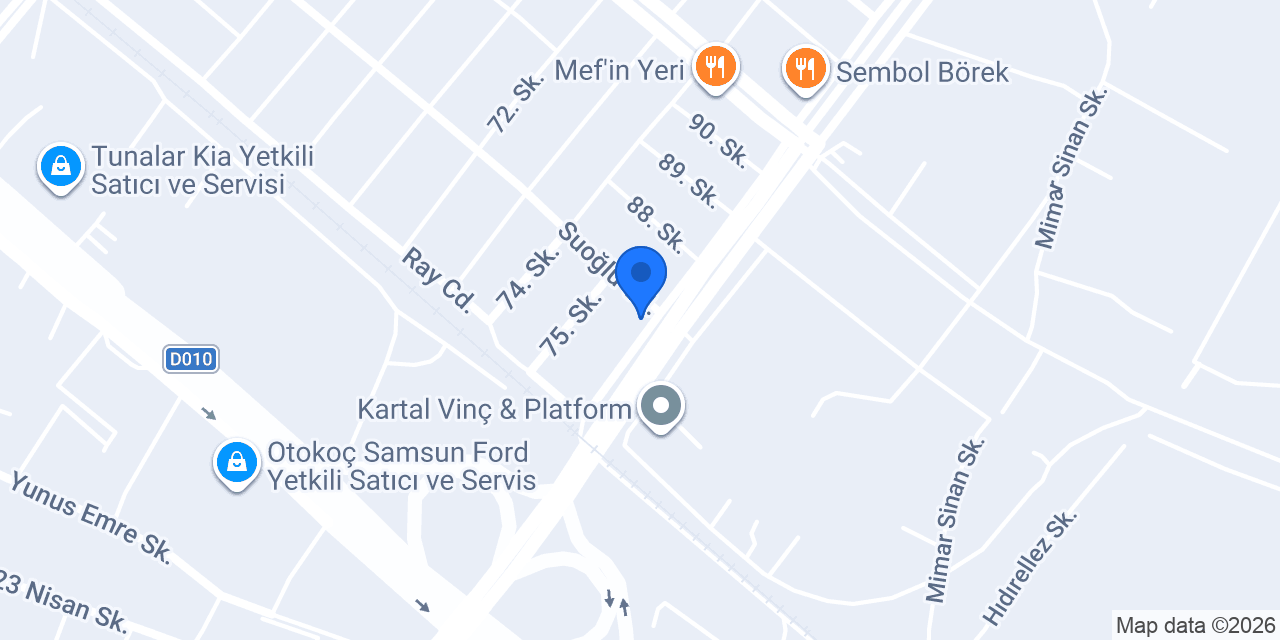 Samuk Cıvata konumu