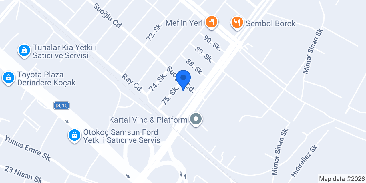 REGEN FİLTER konumu