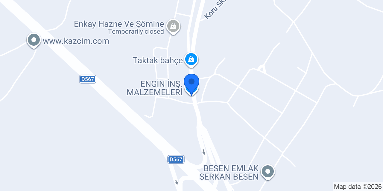 ENGİN İNŞ. MALZEMELERİ konumu