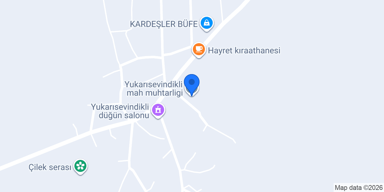 Yukarısevindikli mah muhtarligi konumu