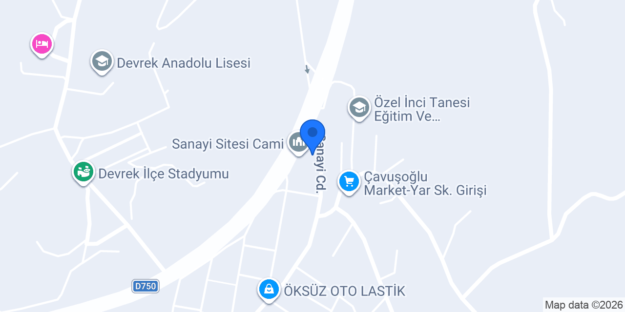Dejavu Oto Servis konumu