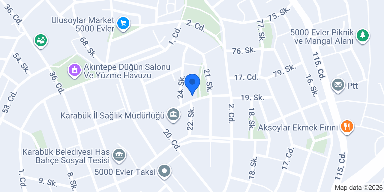 Danış Emlak konumu