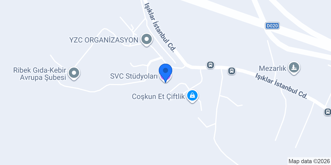 SVC Stüdyoları konumu