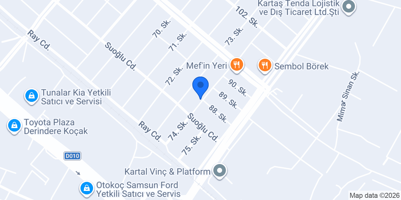 SERTEK MEKATRONİK A.Ş konumu