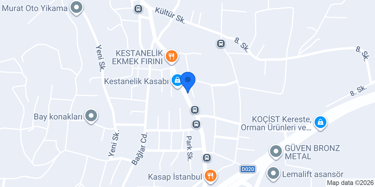 KESTANELİK TEKEL ŞARKÜTERİ konumu