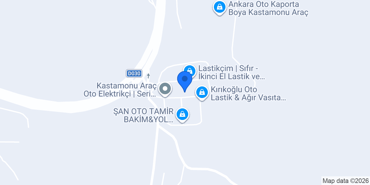 Parlakcı Oto Elektrik konumu